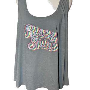 Secret Treasures Women's Rise & Shine Sleep Tank Top